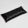 Pillowsforeplay Bolero Black Satin Slip- Photographed from a high angle #variant:slip-color-black-satin-slip